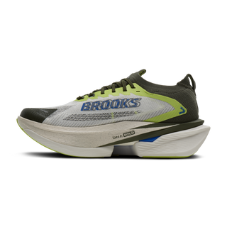 PYNRS X BROOKS HYPERION MAX 3 - BLANC / ACID LIME / BLUE