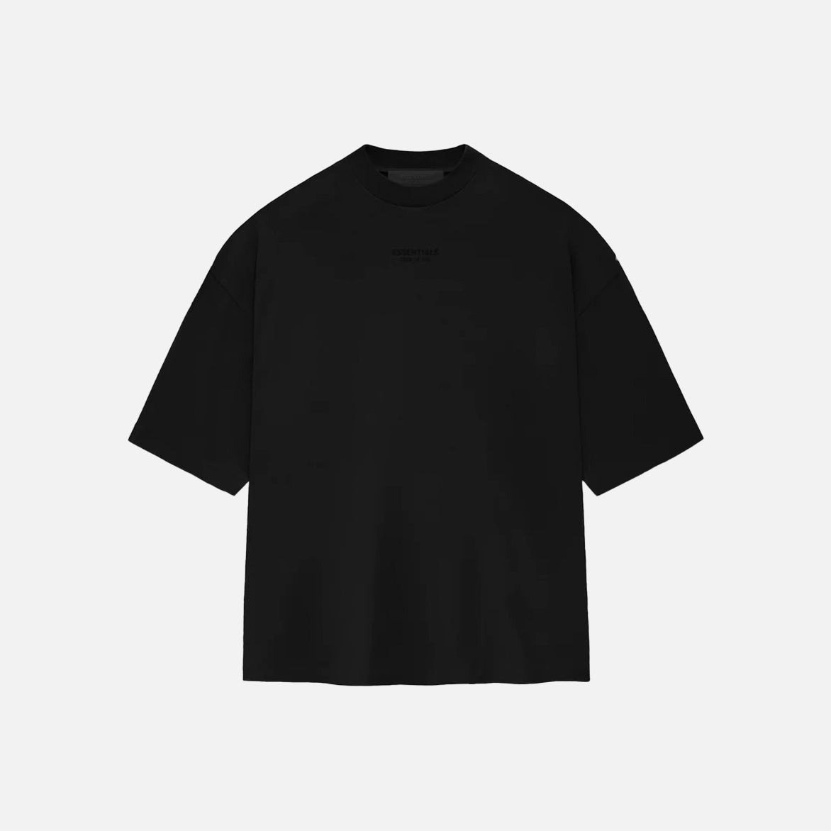 ESSENTIALS TEE - JET BLACK