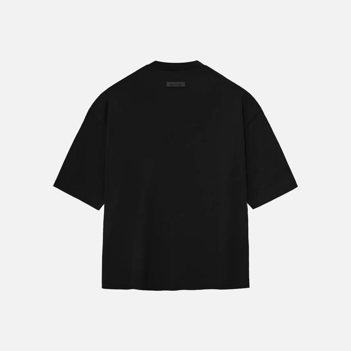 ESSENTIALS TEE - JET BLACK