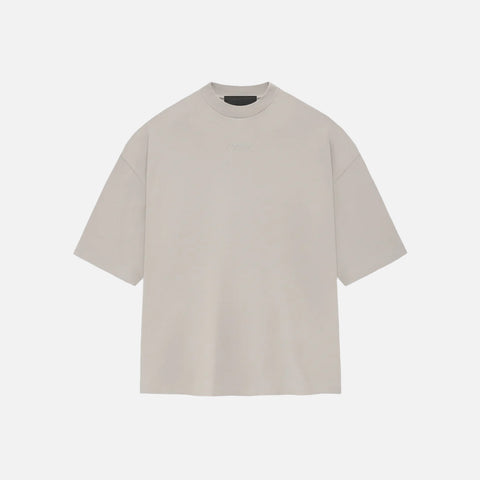 ESSENTIALS TEE - SILVER CLOUD