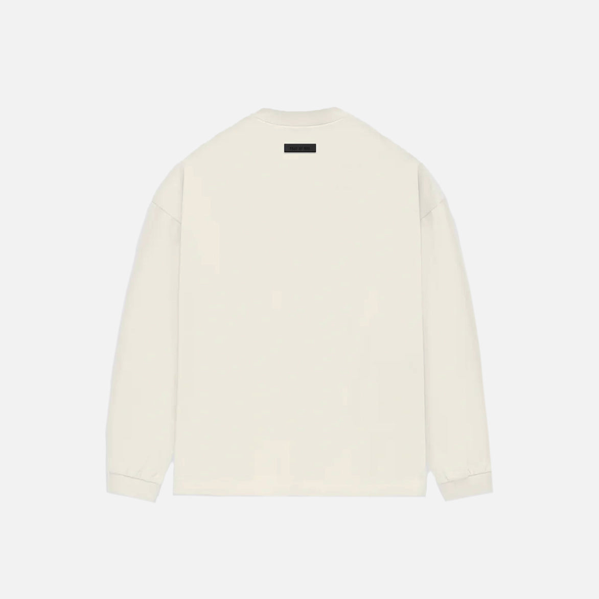 ESSENTIALS LS TEE - CLOUD DANCER