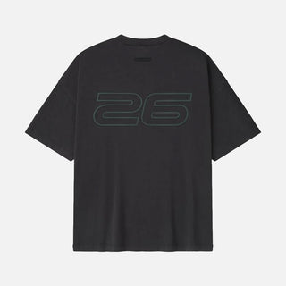 90`S SHORT SLEEVE TEE - VINTAGE BLACK