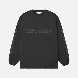 90'S LONG SLEEVE TEE - VINTAGE BLACK