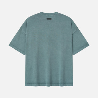 CAMPUS 90S SHORT SLEEVE TEE - FADED COASTAL