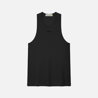 RIB TANK - VINTAGE BLACK