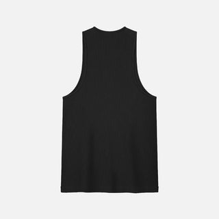 RIB TANK - VINTAGE BLACK