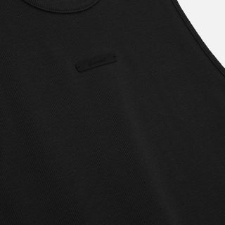 RIB TANK - VINTAGE BLACK