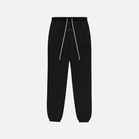 ESSENTIALS SWEATPANTS - JET BLACK