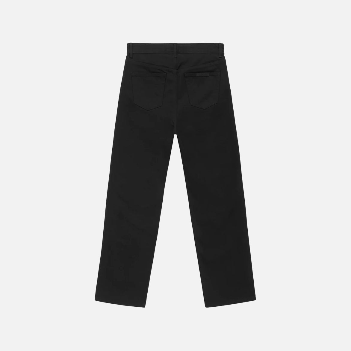 ESSENTIALS 5 PACKET JEAN - JET BLACK