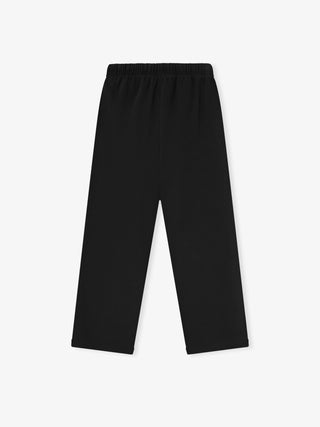 LOUNGE FLEECE SWEATPANT - JET BLACK