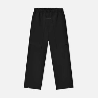 BONDED CANVAS WORK PANT - JET BLACK