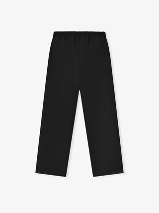 BONDED CANVAS WORK PANT - JET BLACK