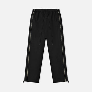 Suede Fleece Signature Relaxed Pant - VINTAGE BLACK