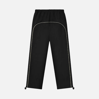 Suede Fleece Signature Relaxed Pant - VINTAGE BLACK