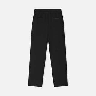 Cotton Canvas Pleat Front Pant - VINTAGE BLACK