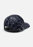 SPIDERWEB DAD CAP - BLACK