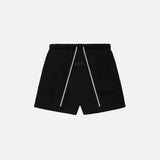 ESSENTIALS SWEATSHORT - JET BLACK