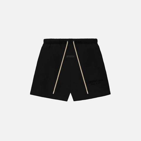 ESSENTIALS SWEATSHORT - JET BLACK
