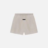 ESSENTIALS SWEATSHORT - SILVER CLOUD