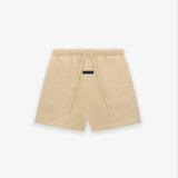 ESSENTIALS SWEATSHORT - GOLD HEATHER