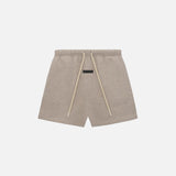 ESSENTIALS SWEATSHORT - CORE HEATHER