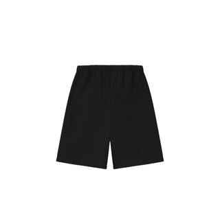 RELAXED BASKETBALL SHORT - JET BLACK