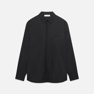 SIGNATURE BUTTON UP SHIRT - BLACK