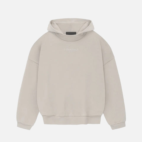 ESSENTIALS HOODIE - SILVER CLOUD