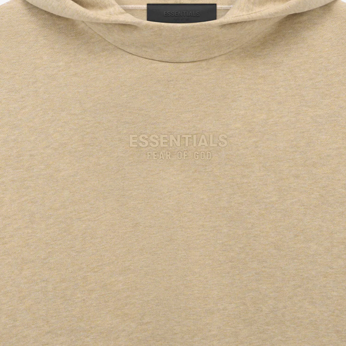 ESSENTIALS HOODIE - GOLD HEATHER