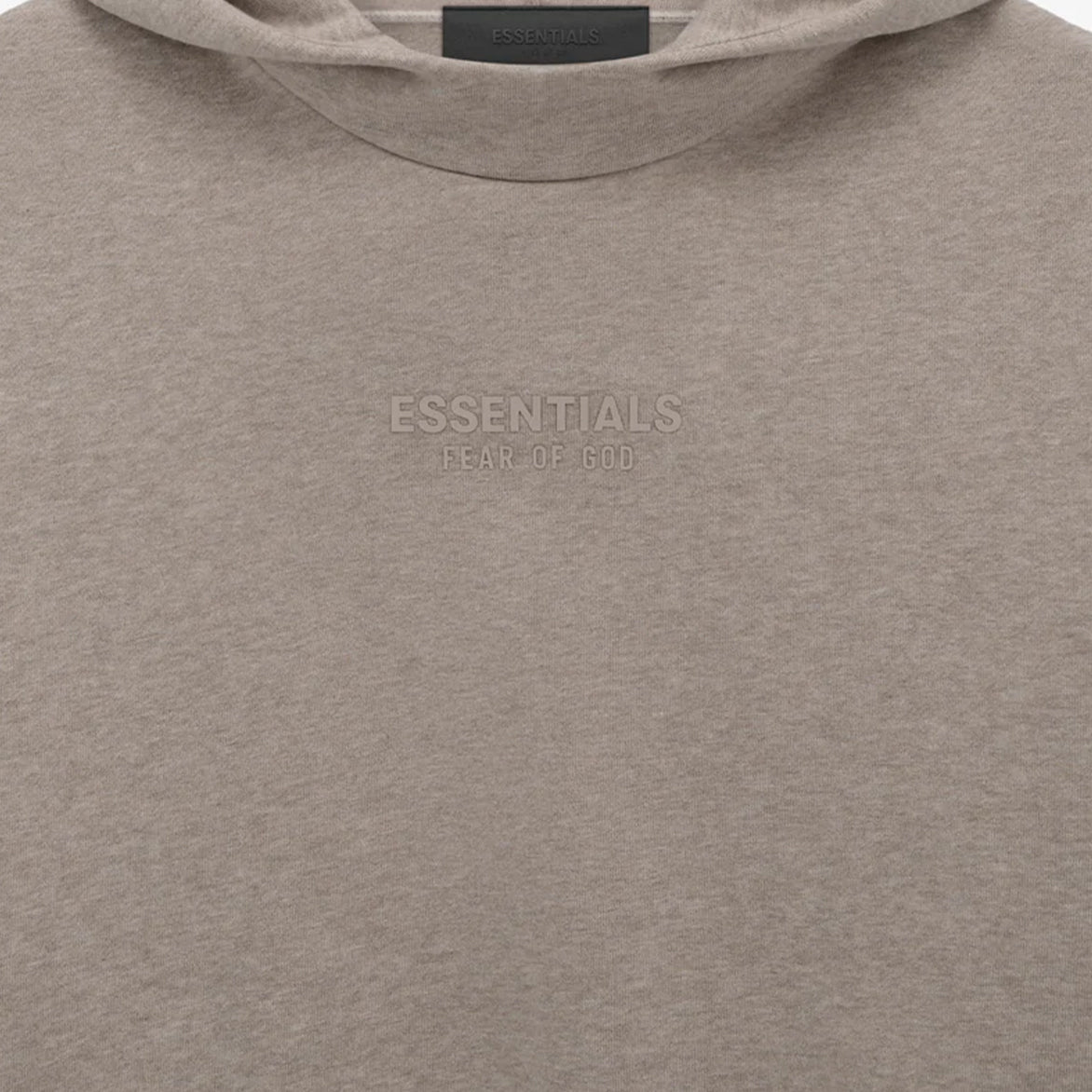 ESSENTIALS HOODIE - CORE HEATHER