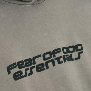 HEAVY FLEECE 90'S HOODIE - SMOKE GREY