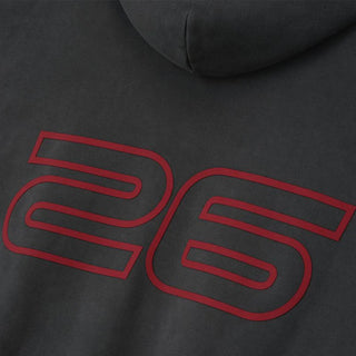 HEAVY FLEECE 90S HOODIE - IRON GREY