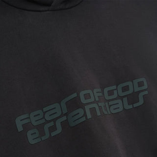 HEAVY FLEECE 90S HOODIE - VINTAGE BLACK