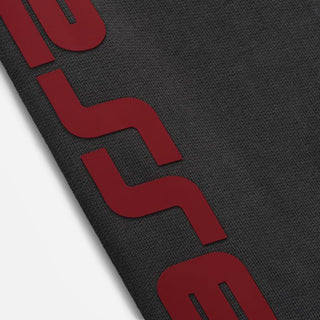 HEAVY FLEECE CROPPED RELAXED SWEATSHIRT - IRON GREY