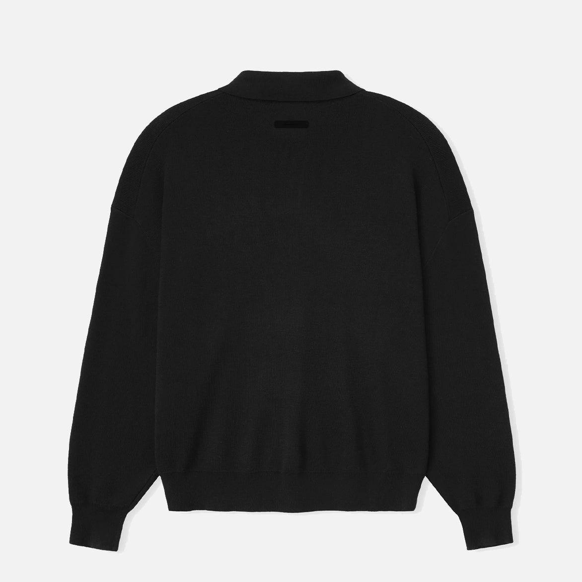SIGNATURE 90S KNIT POLO - VINTAGE BLACK – lapstoneandhammer.com