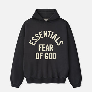 CAMPUS 90S HOODIE - FADED BLACK