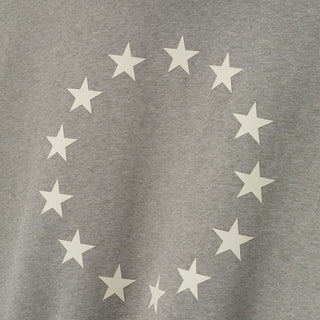 SIXERS SPORT HOODIE - CONCRETE HEATHER / RED