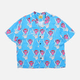MIDNIGHT SNACK BUTTON DOWN - BLUE