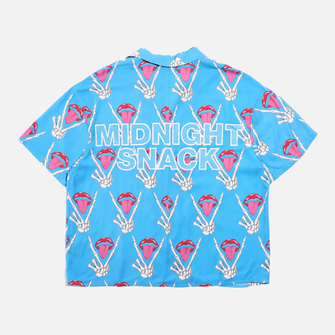 MIDNIGHT SNACK BUTTON DOWN - BLUE