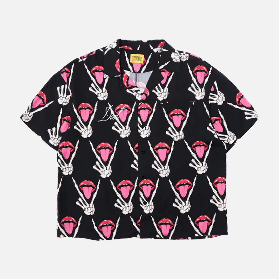 MIDNIGHT SNACK BUTTON DOWN - BLACK