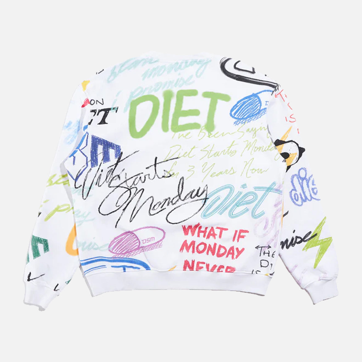 SCRIBBLE SWEATSHIRT - MULTI