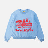RODEO SHORES CREWNECK - BLUE