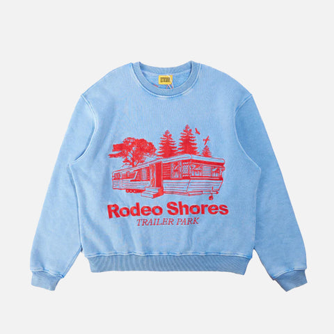 RODEO SHORES CREWNECK - BLUE