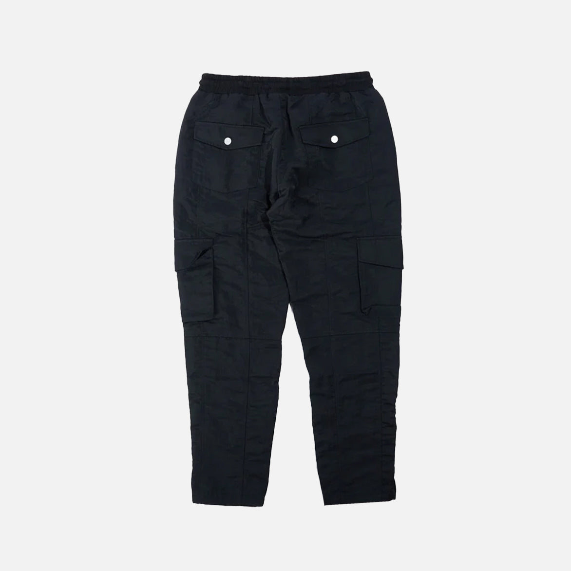 NYLON CARGO PANT - BLACK