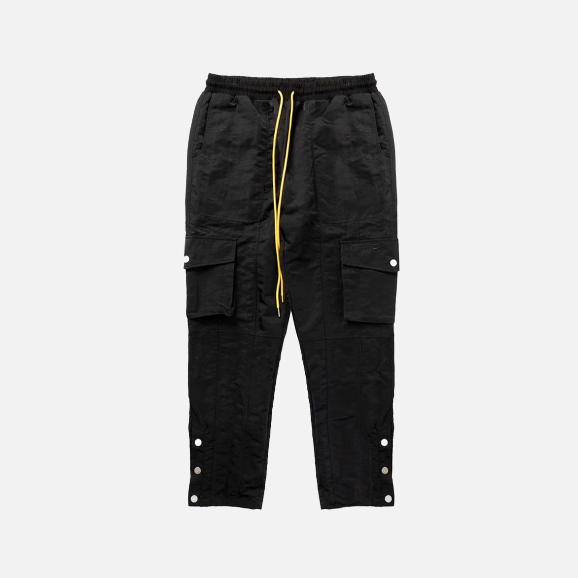 NYLON CARGO PANT - BLACK