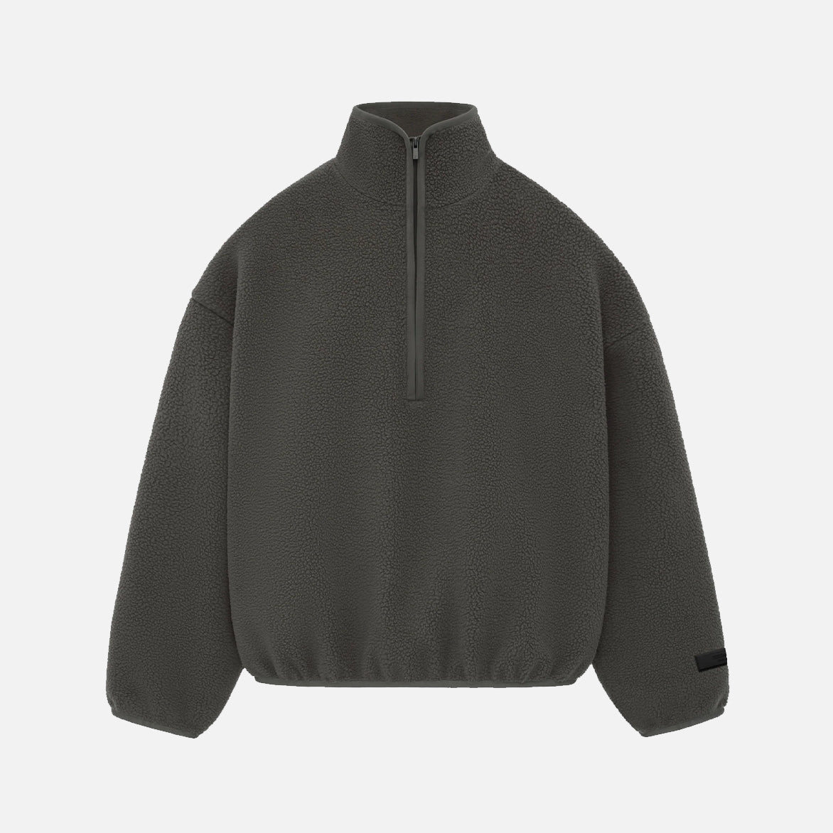 ESSENTIALS HALFZIP MOCKNECK - INK