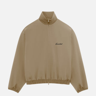 SIGNATURE FULL ZIP TRACK JACKET - DUNE
