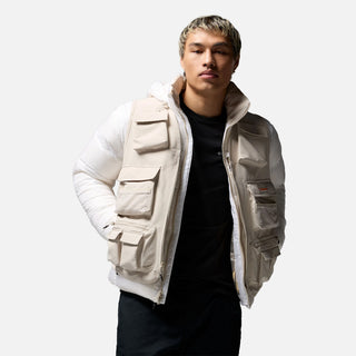 COLUMBIA CSC1938 DUALLY MOUNTAIN OUTERCHANGE JACKET - WHITE / DARK STONE