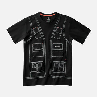 CSC1938 V1 SHORT SLEEVE "VEST" TEE - BLACK