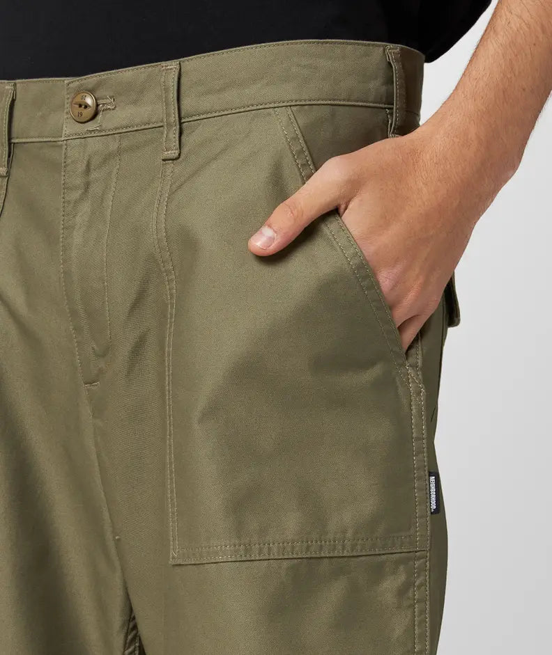 BAKER SHORT PANTS - OLIVE